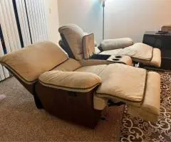 Power Recliner sofa and love seat