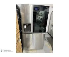 New LG Instaview Side By Side Fridge With Craft Ice