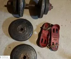 Weights with Vintage York Shoes