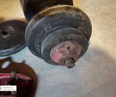 Weights with Vintage York Shoes