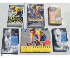 Lance Armstrong Books - $10 (MONONA, WI)