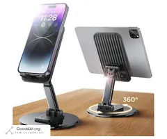 LISEN Rotatable Cell Phone Stand Height Adjustable Phone Holder - NEW