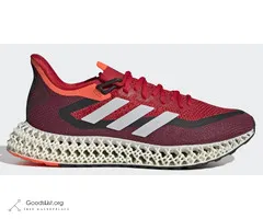 adidas Men's 4DFWD 2 Running Shoes | Scarlet / White / Red | Size 9.5M