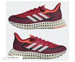 adidas Men's 4DFWD 2 Running Shoes | Scarlet / White / Red | Size 9.5M