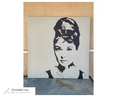 Audrey Hepburn, Imagen en 35.5 X 35.5