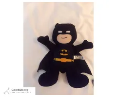 0-6 Mo. Batman Hearts All Over Tutu Snap Suit and Batman Doll