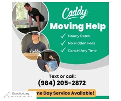 $45/Hr Same Day Local Movers | Caddy Moving | 4.8/5 Stars!