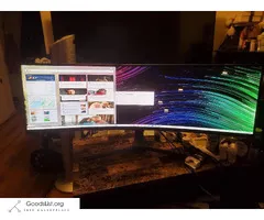 SAMSUNG ODYSSEY 49 INCH MONITOR CRG9 GAMING MONITOR ULTRAWIDE