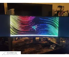 SAMSUNG ODYSSEY 49 INCH MONITOR CRG9 GAMING MONITOR ULTRAWIDE