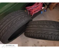 2 used tires / 215 40 18