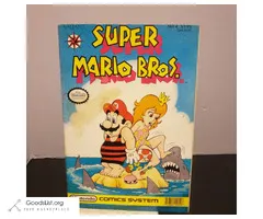 Super Mario Bros #4 Nintendo Comics System Valiant Comics Peach Bathin