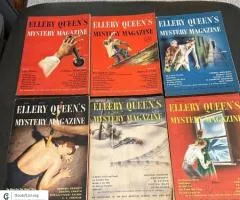 22 Ellery Queen paperback mags