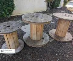 wood spools