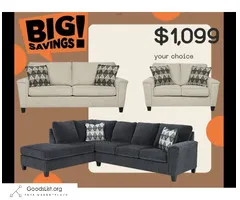 Ashley Sofa and Loveseat or Sectional- Brand New