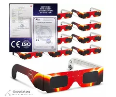 Eclipse Glasses CE & ISO Certified 12312-2 Authentic