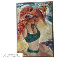 Beach Girl – Oil Painting