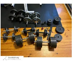 450 lbs of weights - $350 (Rockland)