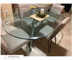 Glass Dining Table For Sale - $220 (Portland)