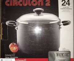 Brand New Circulon 2 8QT stock pot