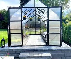 New Strong Frame Greenhouse Kit 7x12' - 7x42' +accessories