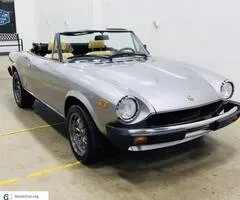 1980 FIAT 124 Spider