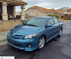 Toyota Corolla type S 2013 128k miles