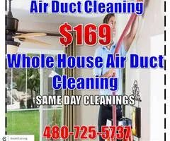 Same Day Whole House Air Duct Cleaning