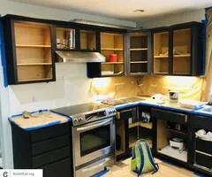 **CABINET PAINTING- CABINET PAINTER- online estimates are FREE